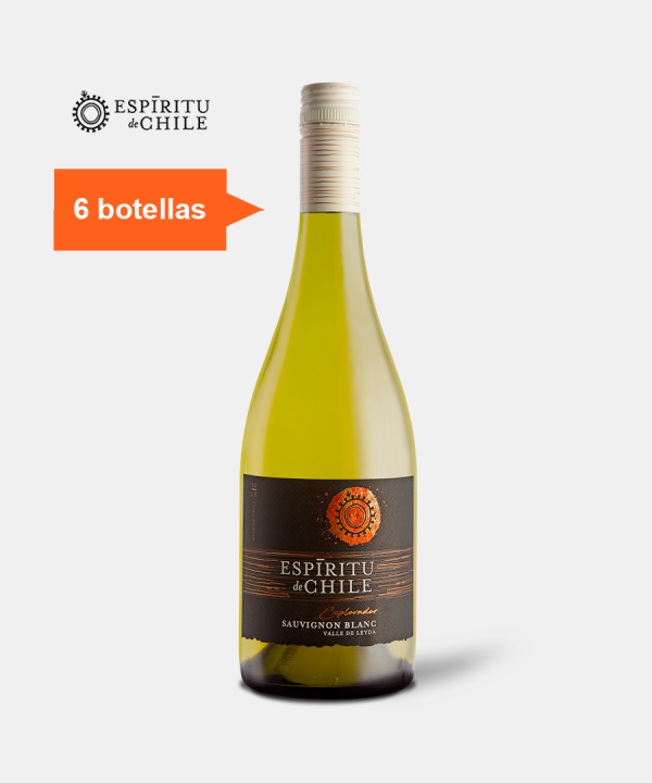 Espíritu de Chile Explorador, Sauvignon Blanc, CAJA 6 UN – 750 CC
