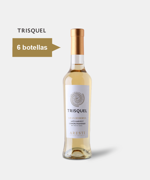 Trisquel Late Harvest, Gewurztraminer, CAJA 6 UN – 375 CC