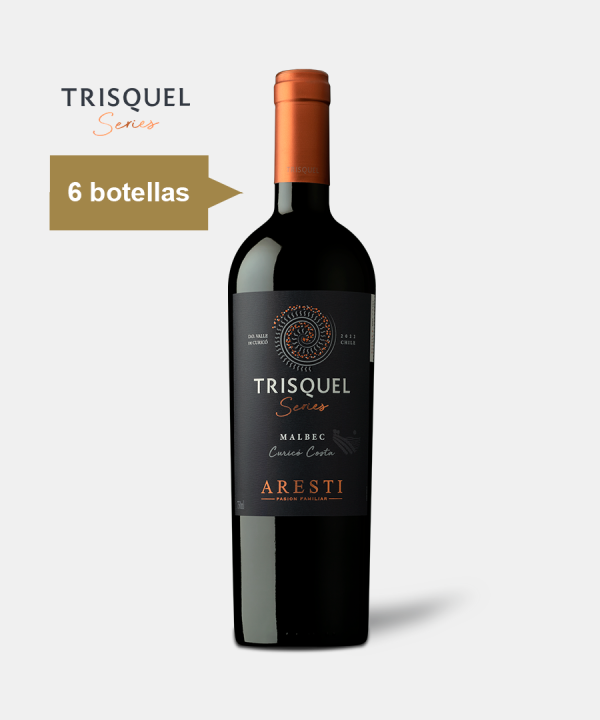 Trisquel Series, Malbec Curicó Costa, CAJA 6 UN – 750 CC